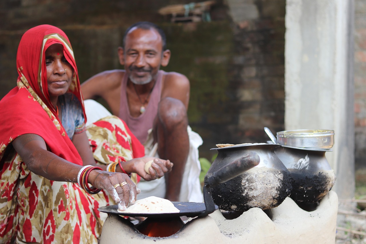 Indian woman in traditional attire